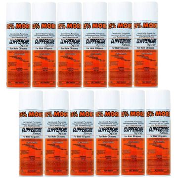 Clippercide Spray for Hair Clippers 15 oz [12 Pack]