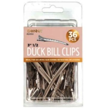 Donna Duck Bill Clips 3.5" - 36 Pack #2050