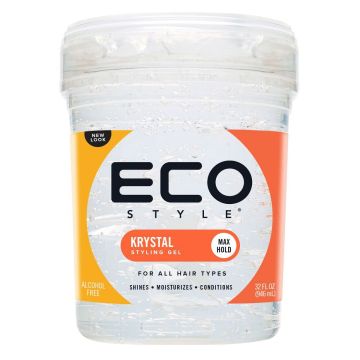 Eco Style Krystal Clear Styling Gel 32 oz