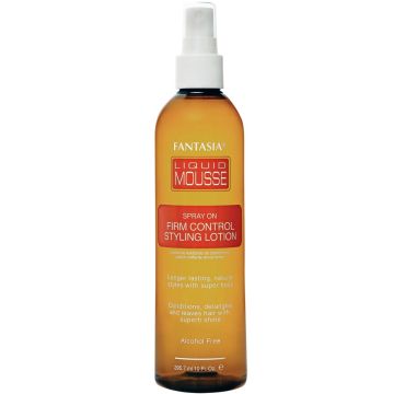 Fantasia Liquid Mousse Spray on Firm Control Styling Lotion 10 oz