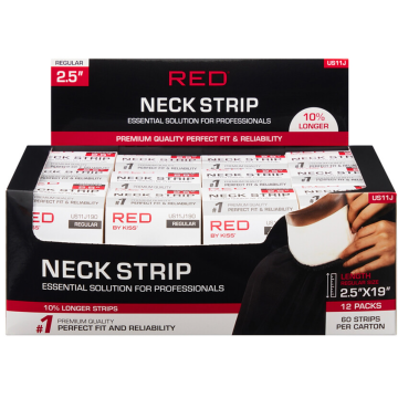 Red by Kiss Neck Strip [Regular 2.5"] - 720 Strips #US11J