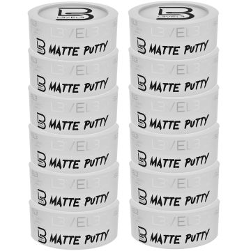 L3VEL3 Matte Putty - Matte Finish 5.07 oz [12 Pack]