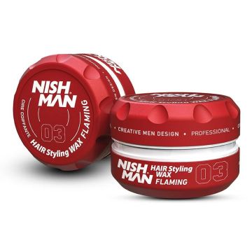 Nishman Hair Styling Spider Wax [S6 Keratin] 5 oz