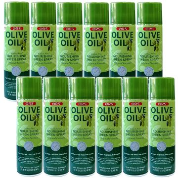 ORS Olive Oil Nourishing Sheen Spray - Original 11.7 oz [12 Pack]