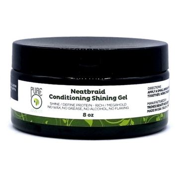 Pure O Natural Neat Braid Conditioning Shining Gel 4 oz