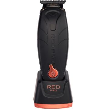 Red Pro Professional Cordless Trimmer – Matte Black #PCT02