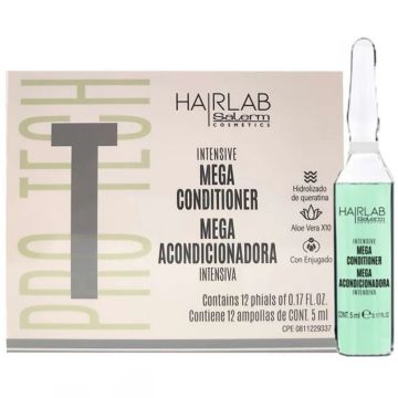 Concentrated treatment with intense nutrition with hydrolyzed keratin and aloe vera that restructures the hair fiber. Especially indicated for damaged and/or devitalized hair.