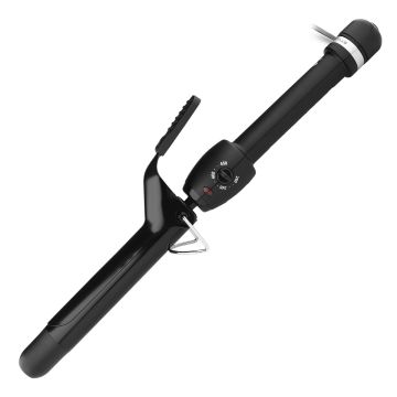 Stylecraft Black Gold Ceramic Stay-Temp Professional Curling Iron - 1" #SCSC100B