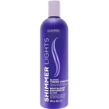 Clairol Shimmer Lights Conditioner Blonde and Silver 16 oz