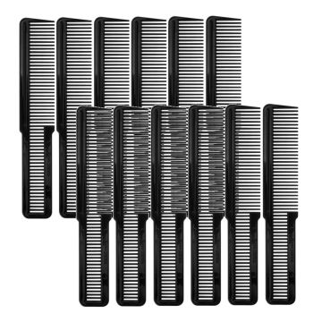 Wahl Small Clipper Styling Comb Black - 7.5" #3197 [12 Pack]