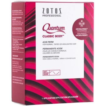 Zotos Quantum Classic Body Acid Perm for Normal, Tinted or Highlighted Hair (Soft) - 1 Application