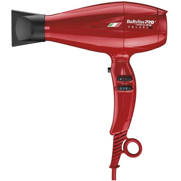 BaByliss Pro VOLARE V1 Professional Luxury Dryer Red BFRV1