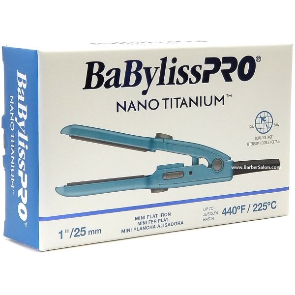 Babyliss pro nano mini straighteners best sale