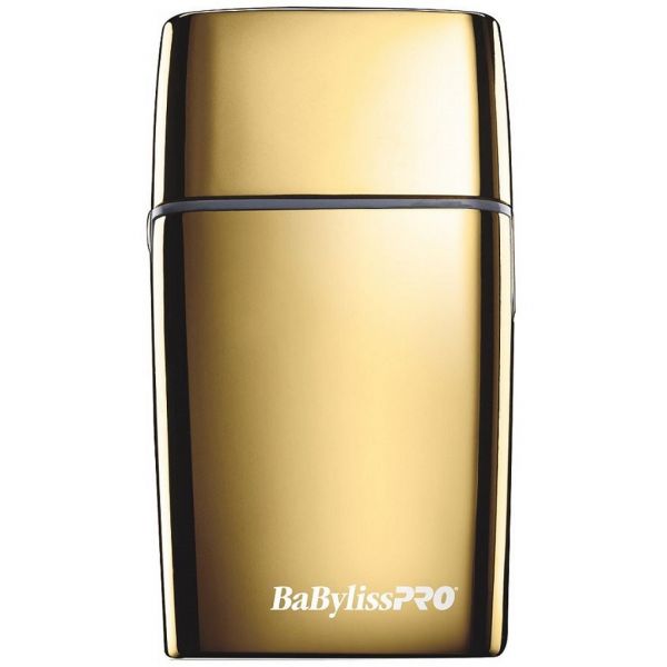 BaByliss Pro FOILFX02 Cordless Metal Double Foil Shaver - Gold #FXFS2G  (Dual Voltage)