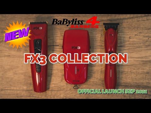 BaByliss PRO FX3 Red T-Blade High-Torque Cordless Zero-Gap online Hair Trimmer FXX3T